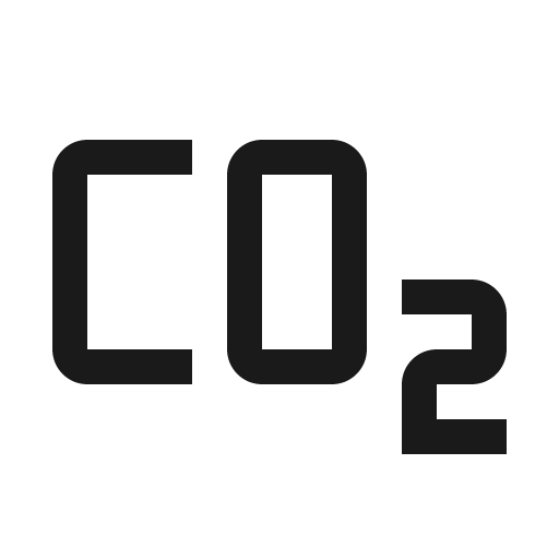 Carbon accounting icon, solid style, from Carbon