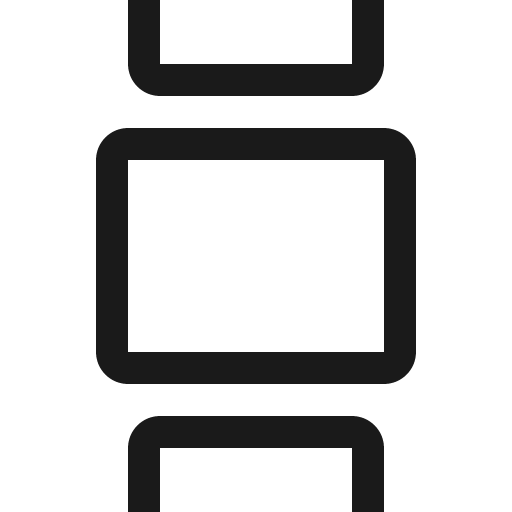 Carousel vertical icon, solid style, from Carbon