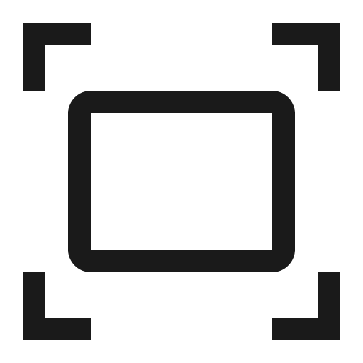 Center to fit icon, solid style, from Carbon