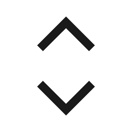 Chevron sort icon, solid style, from Carbon