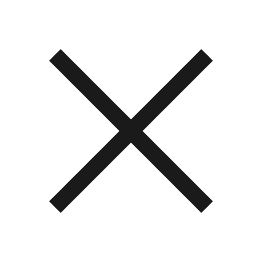 Close large icon, solid style, from Carbon