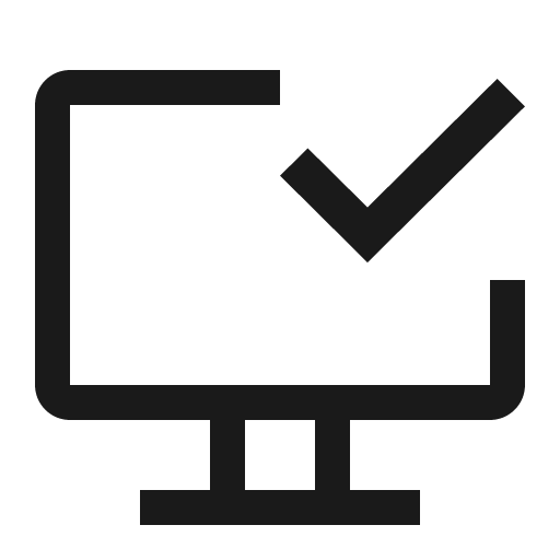 Cloud auditing icon, solid style, from Carbon