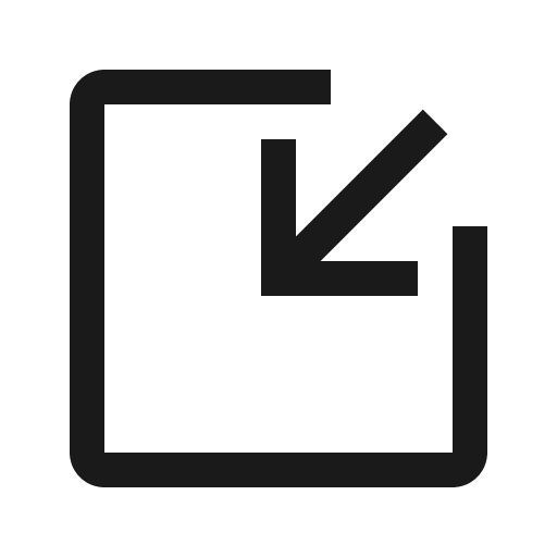 Collapse title icon, solid style, from Carbon
