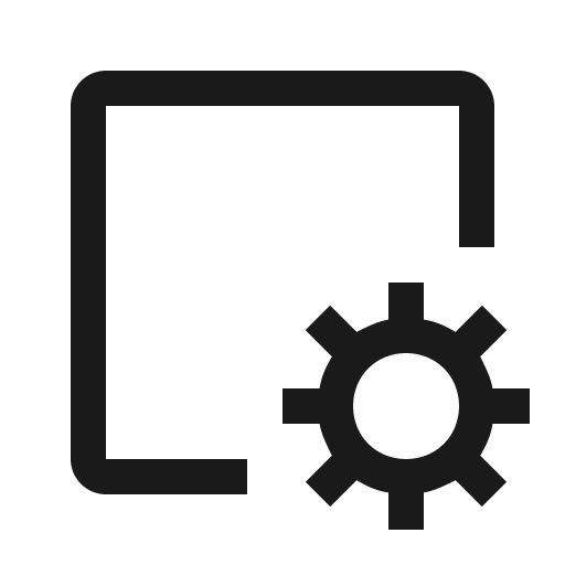 Container runtime icon, solid style, from Carbon