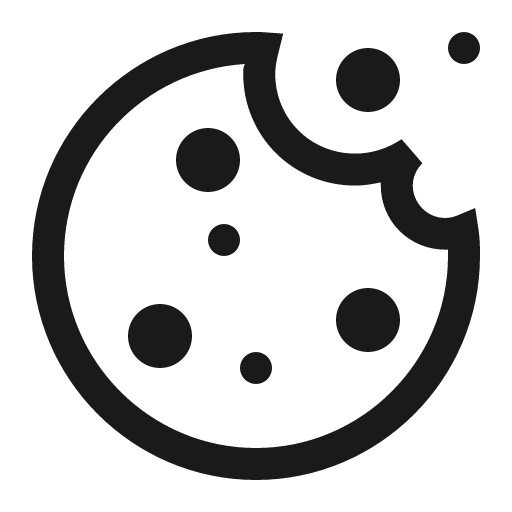 Cookie icon, solid style, from Carbon
