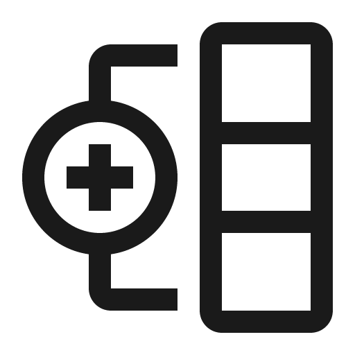 Data bin icon, solid style, from Carbon