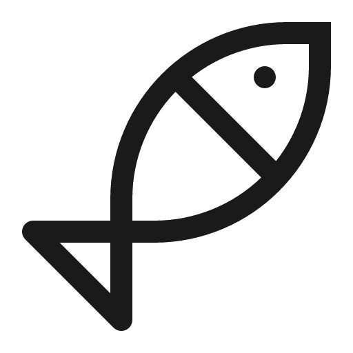 Fish icon, solid style, from Carbon