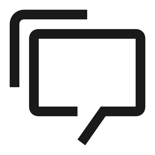Forum icon, solid style, from Carbon
