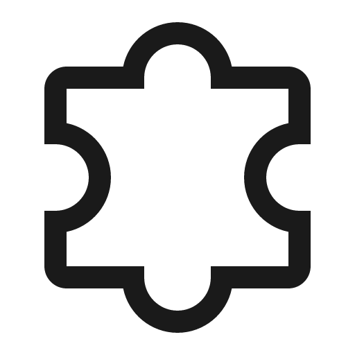 Fragments icon, solid style, from Carbon