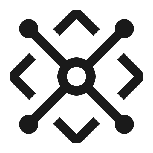 Ibm cloud transit gateway icon, solid style, from Carbon