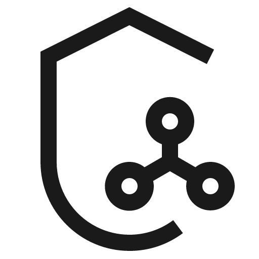 Ibm security services icon, solid style, from Carbon
