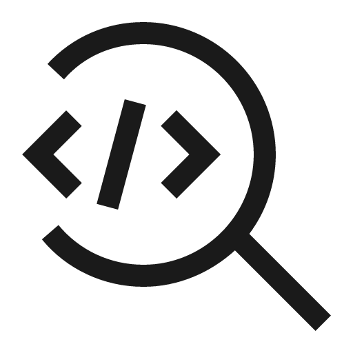 Ibm watsonx code assistant for z understand icon, solid style, from Carbon
