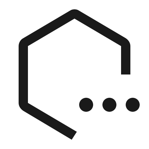 Intent request inactive icon, solid style, from Carbon
