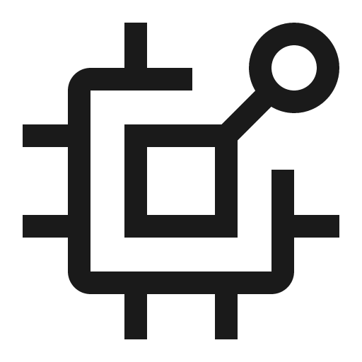 Iot connect icon, solid style, from Carbon
