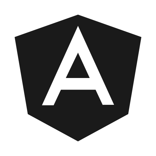 Logo angular icon, solid style, from Carbon