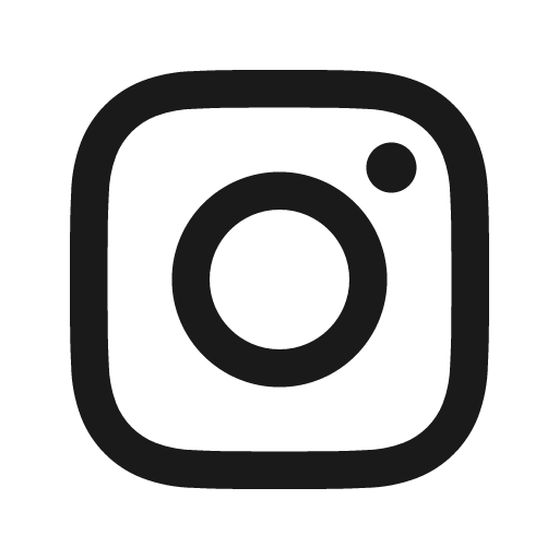 Logo instagram icon, solid style, from Carbon