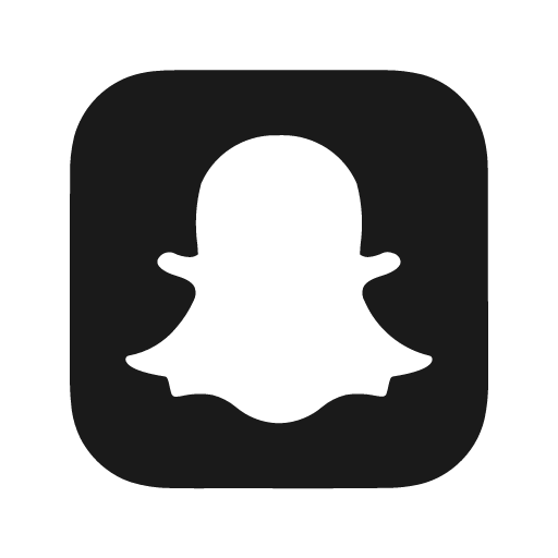Logo snapchat icon, solid style, from Carbon
