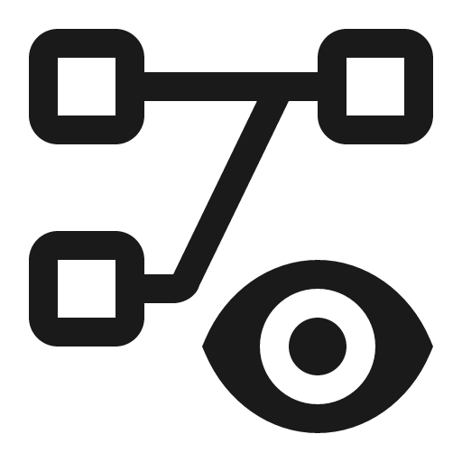 Mapping show icon, solid style, from Carbon