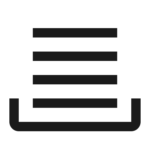 Message queue icon, solid style, from Carbon