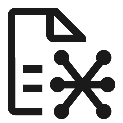 Model content doc icon, solid style, from Carbon