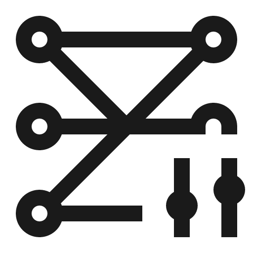 Model tuned icon, solid style, from Carbon