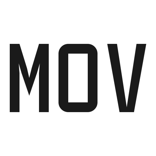 Mov icon, solid style, from Carbon