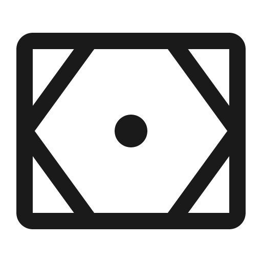 Navaid vor dme icon, solid style, from Carbon