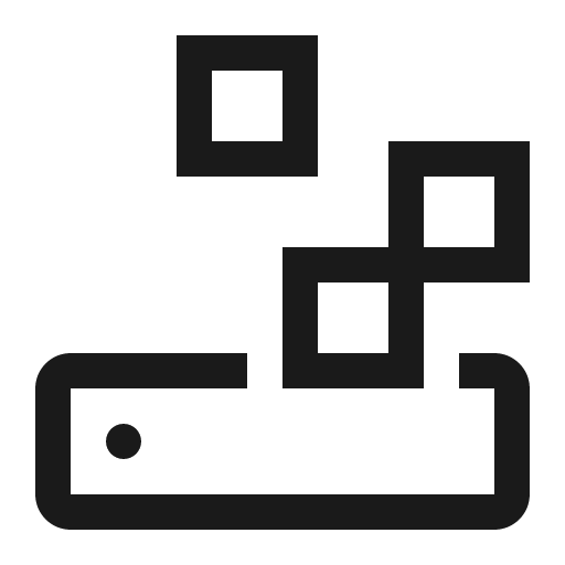 Object storage icon, solid style, from Carbon