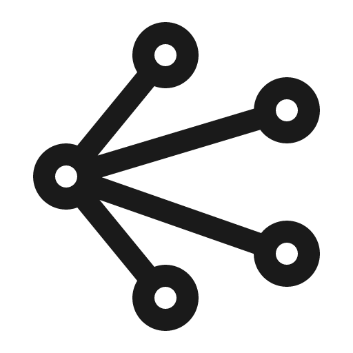 Orchestrate icon, solid style, from Carbon
