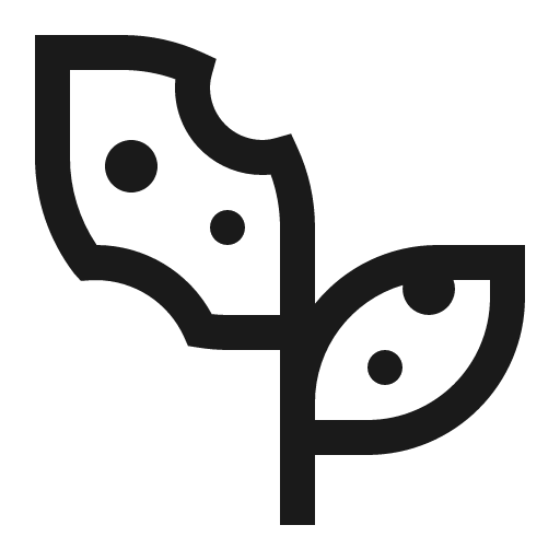 Pest icon, solid style, from Carbon