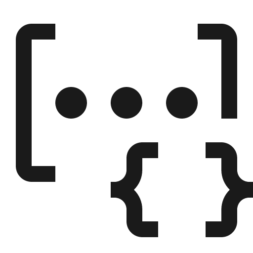 Prompt template icon, solid style, from Carbon