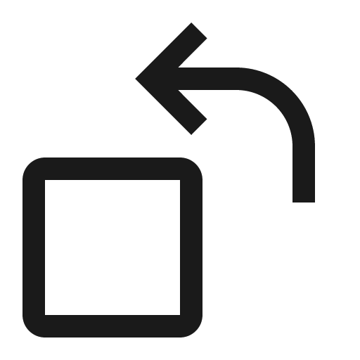 Rotate counterclockwise icon, solid style, from Carbon