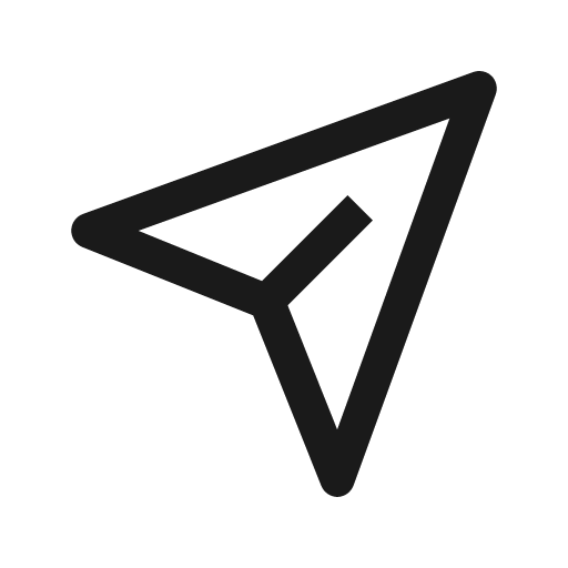Send alt icon, solid style, from Carbon