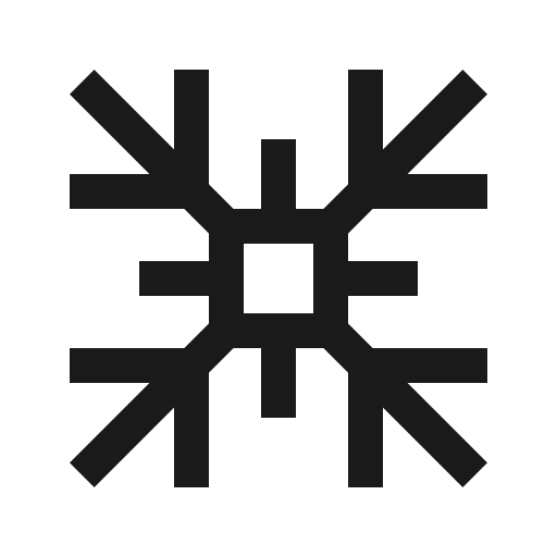 Snowflake icon, solid style, from Carbon