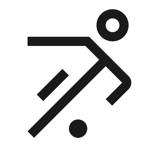 Soccer icon, solid style, from Carbon
