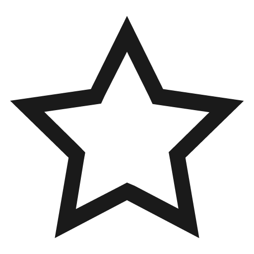 Star icon, solid style, from Carbon