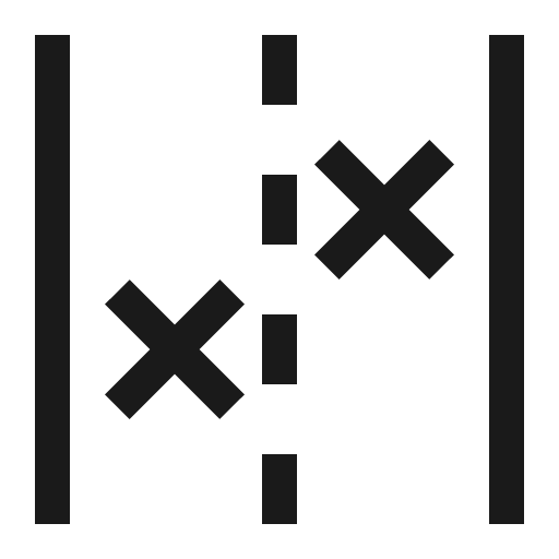 Traffic flow incident icon, solid style, from Carbon
