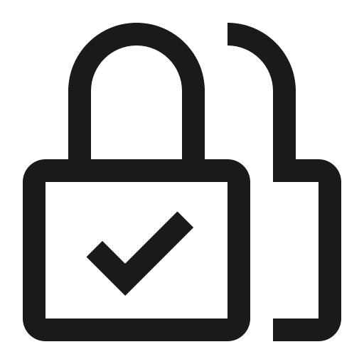 Two factor authentication icon, solid style, from Carbon