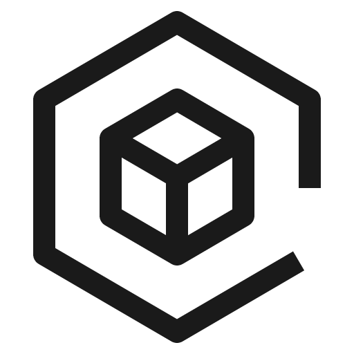 Web services container icon, solid style, from Carbon