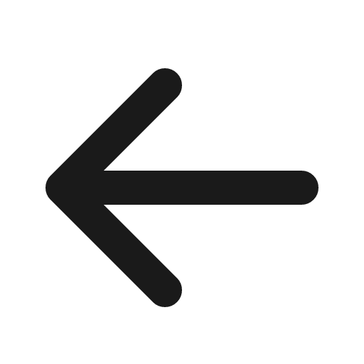 Arrow left icon, line style, from Charm Icons