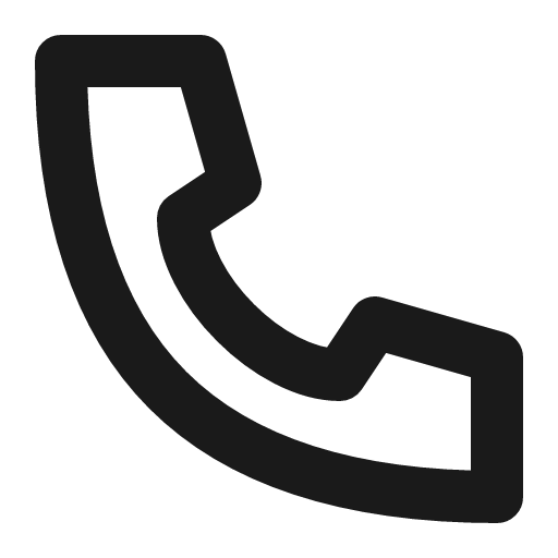 Phone icon, line style, from Charm Icons