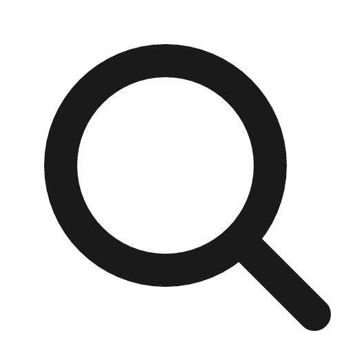 Search icon, line style, from Charm Icons