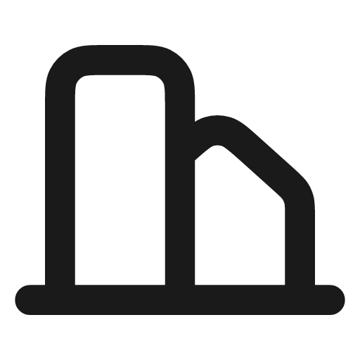 Building 02 icon, line style, from coolicons