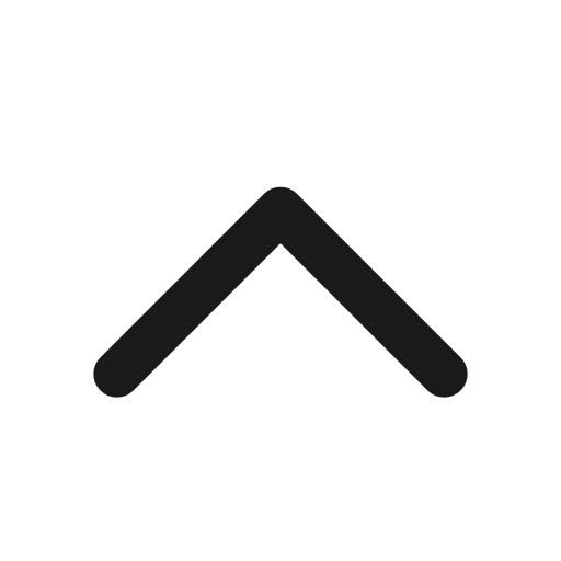 Chevron up icon, line style, from coolicons