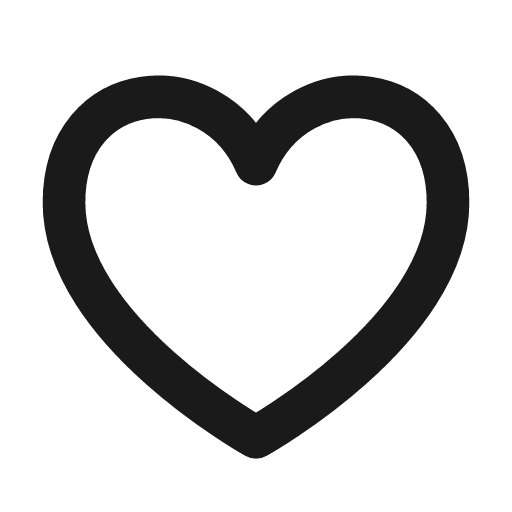 Heart 01 icon, line style, from coolicons