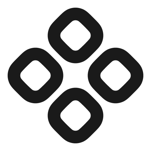 Main component icon, line style, from coolicons