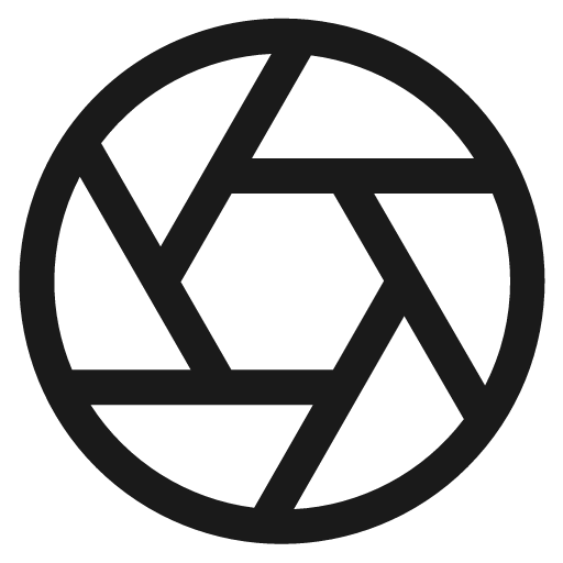 Aperture icon, solid style, from CoreUI Free