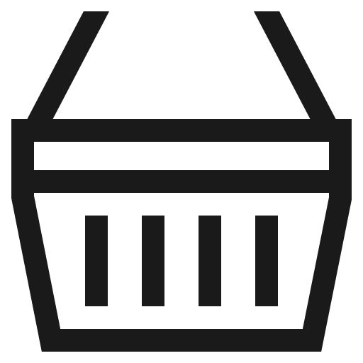 Basket icon, solid style, from CoreUI Free