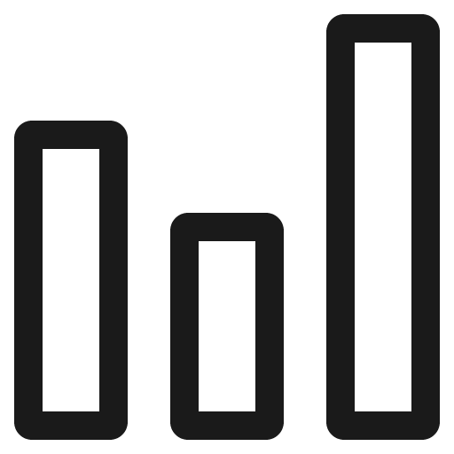 Chart icon, solid style, from CoreUI Free