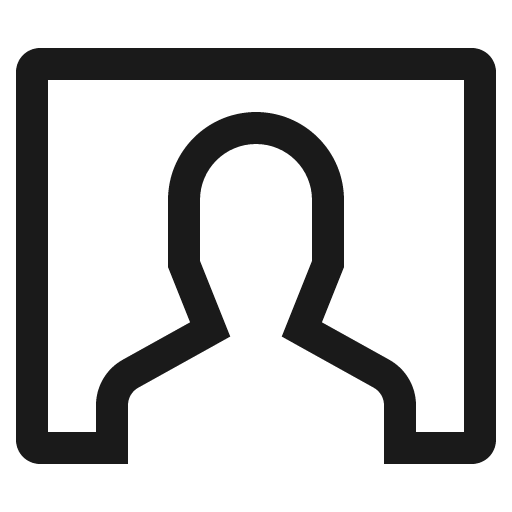 Contact icon, solid style, from CoreUI Free